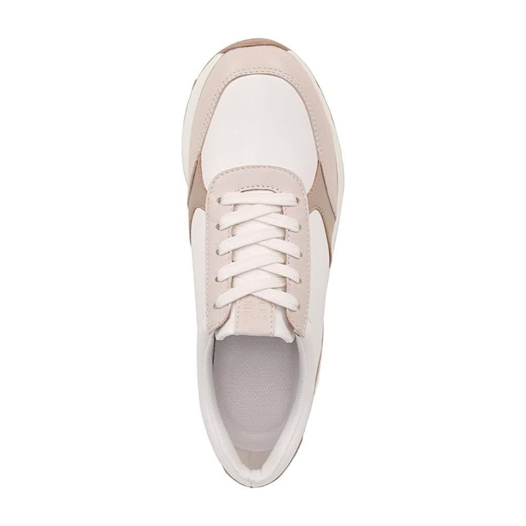 Damskie sneakersy Shay szare skóra zamsz wygodne na koturnie