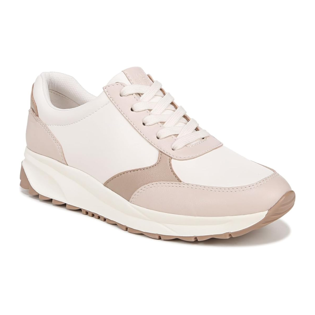 Damskie sneakersy Shay szare skóra zamsz wygodne na koturnie