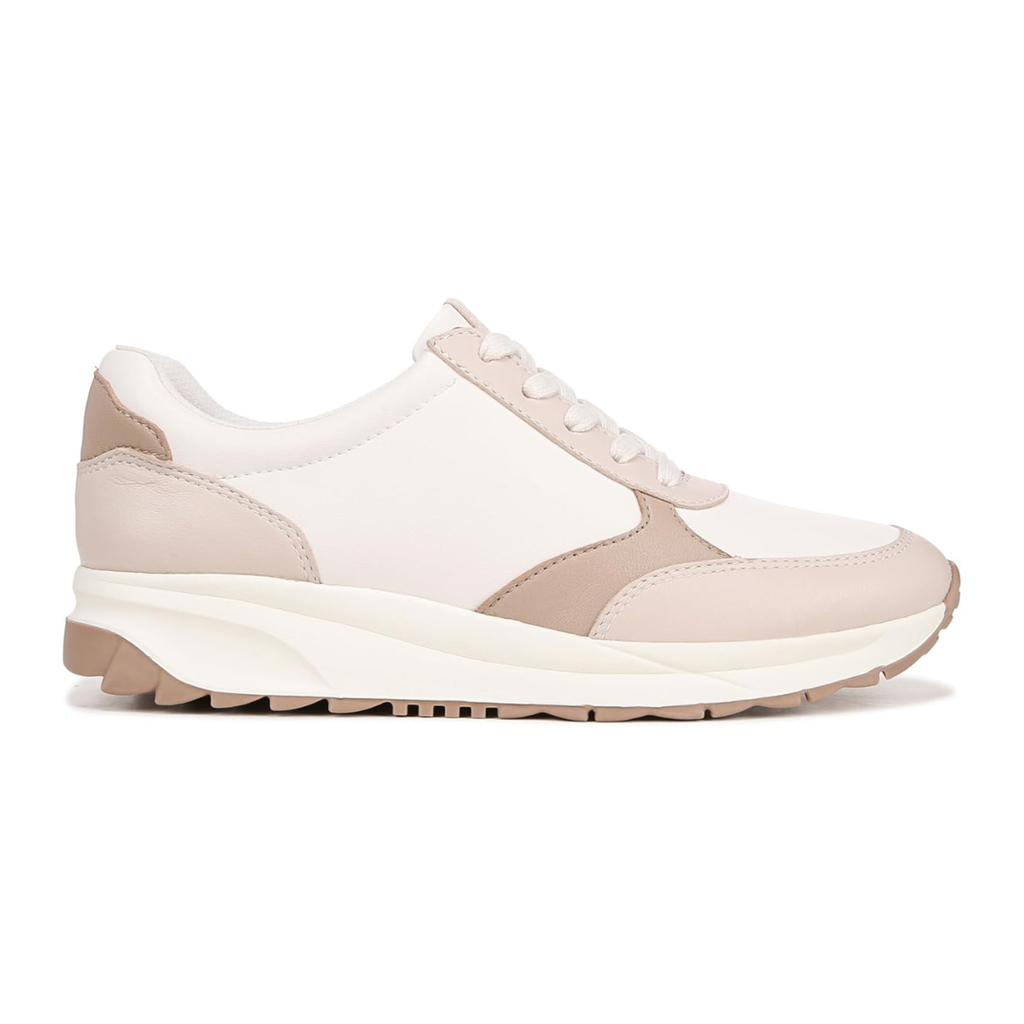 Damskie sneakersy Shay szare skóra zamsz wygodne na koturnie