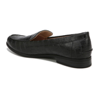 Damskie mokasyny Margot czarne gator wygodne wsuwane eleganckie